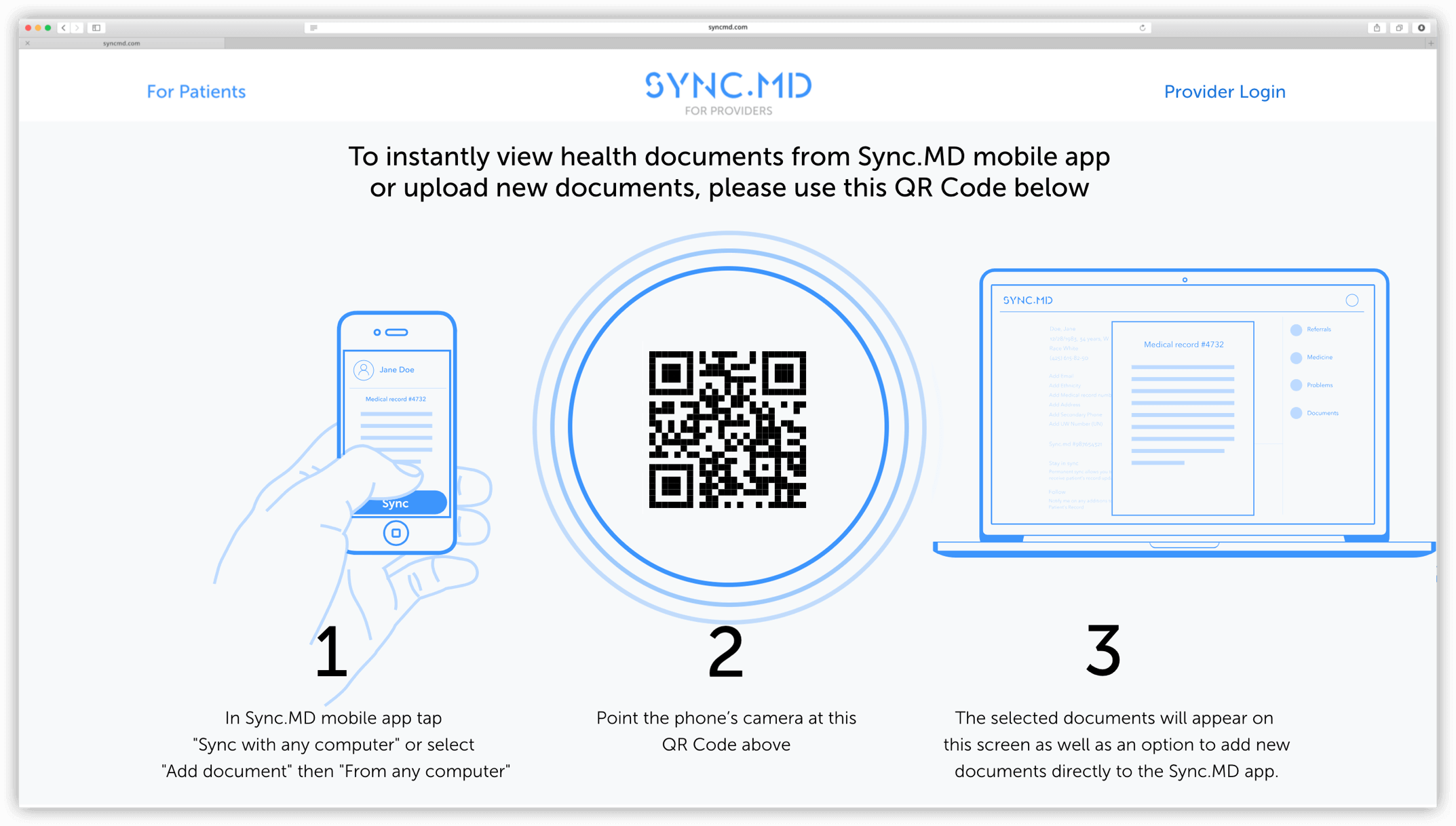 SyncMD App